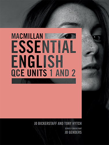 Book cover Macmillan Essential English QCE Units 1 & 2 eBook