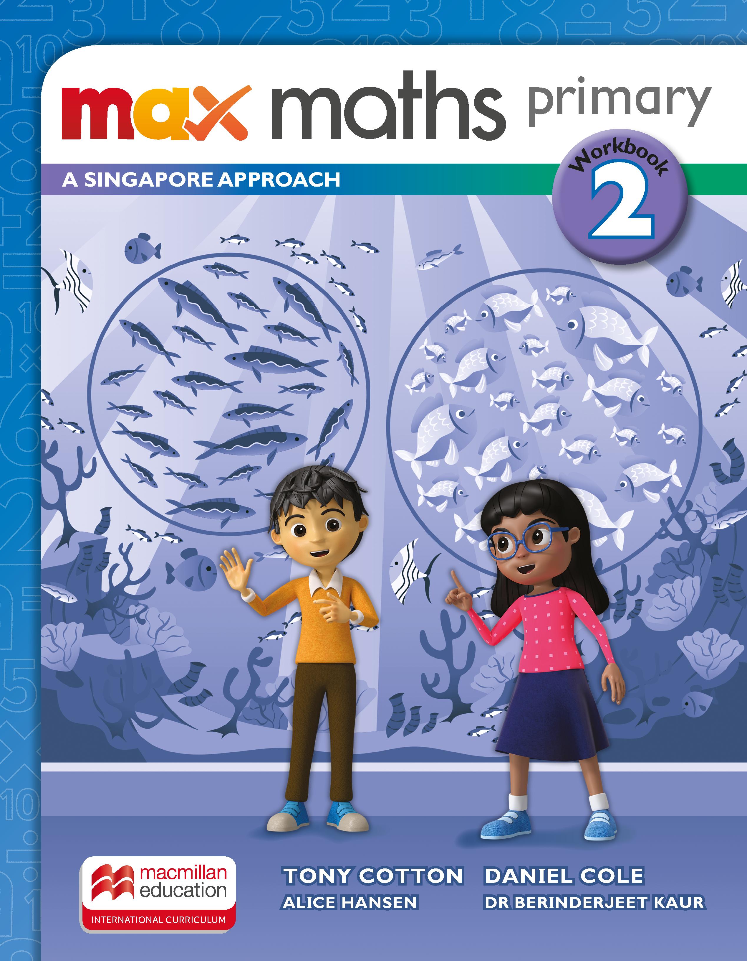 Book cover Max Maths Primary - A Singapore Approach: Workbook Grade 2