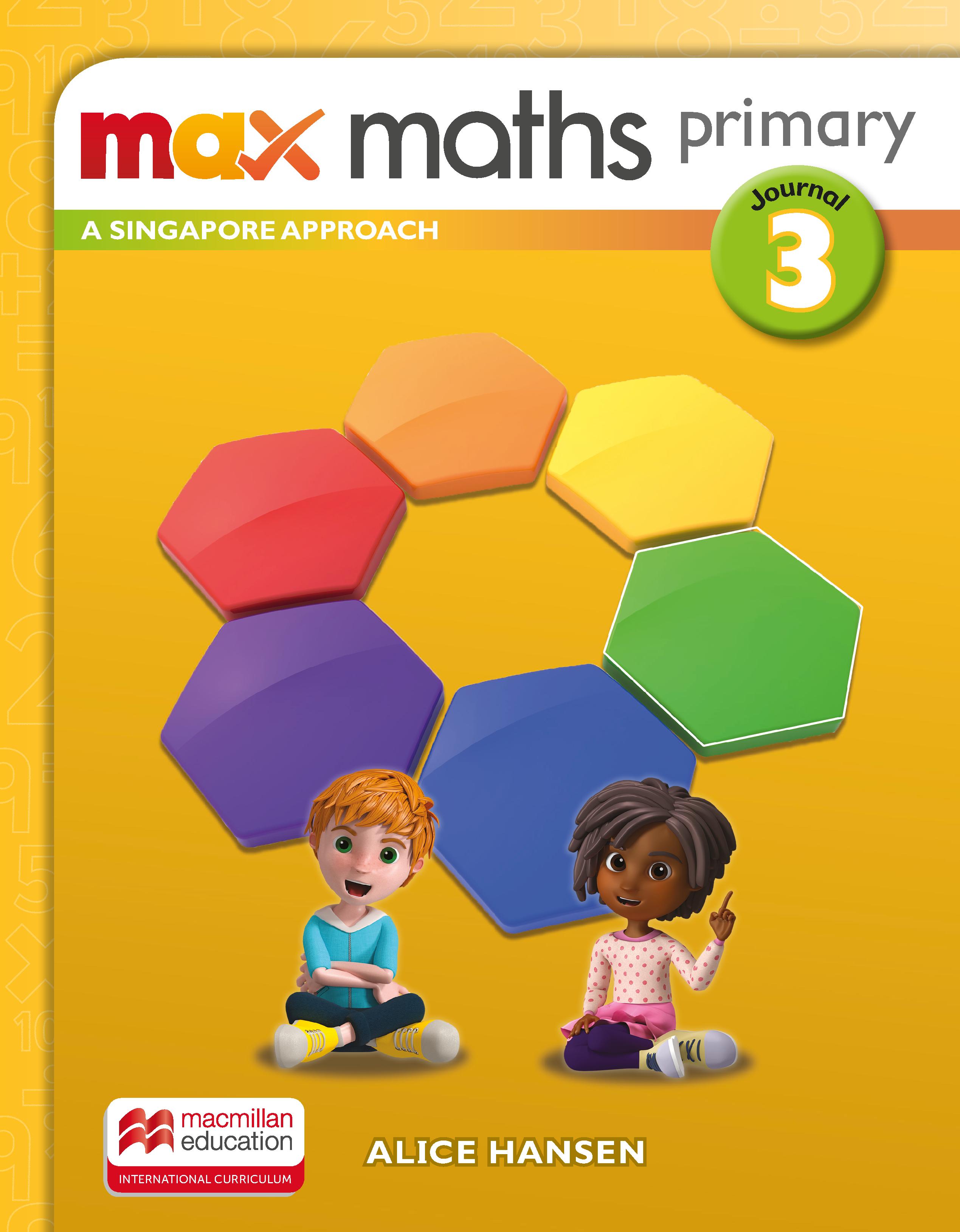 Book cover Max Maths Primary - A Singapore Approach: Journal Grade 3