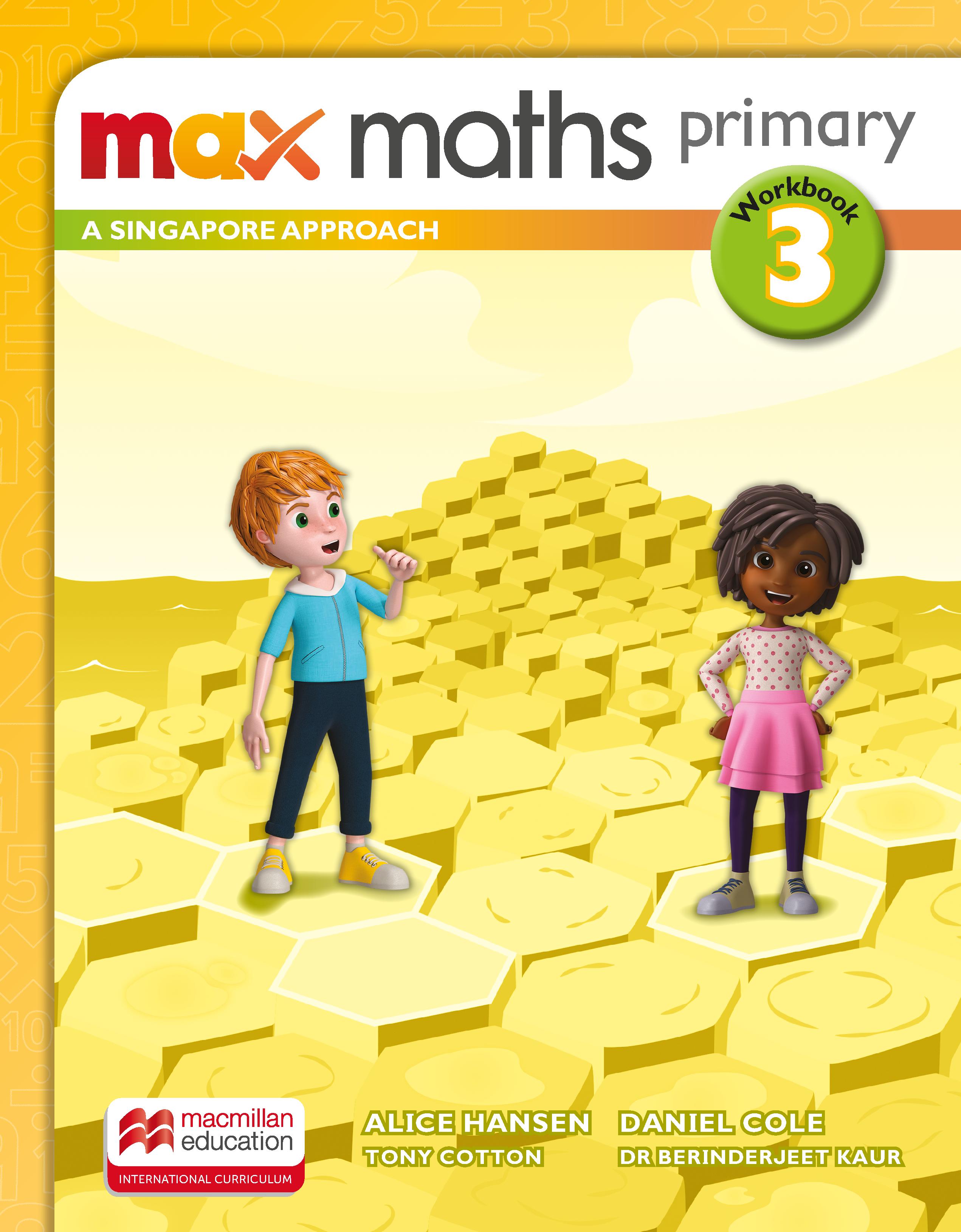 Book cover Max Maths Primary - A Singapore Approach: Workbook Grade 3