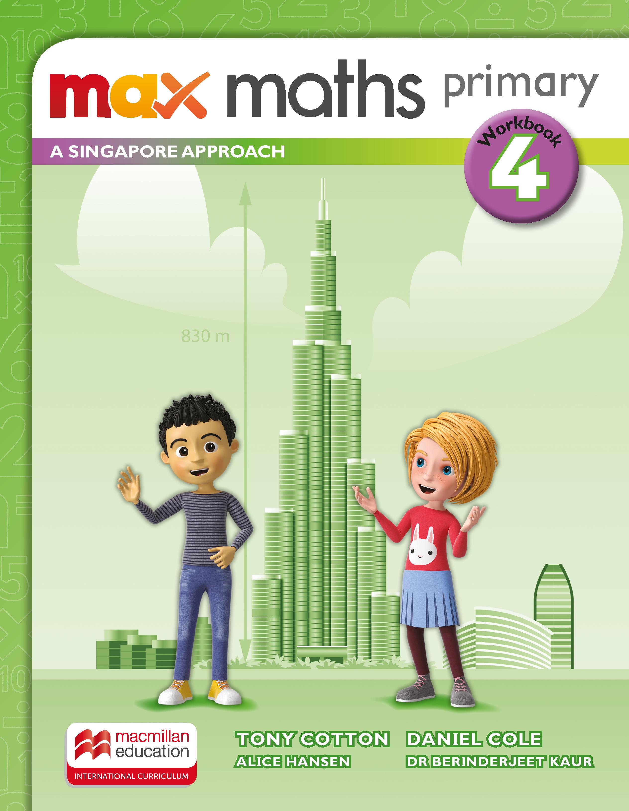 Max Maths Primary - A Singapore Approach: Workbook Grade 4