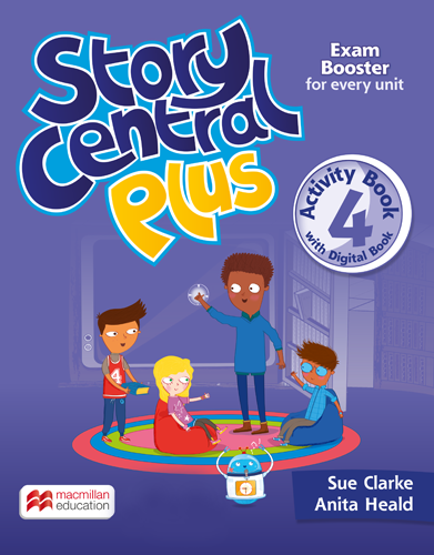 Book cover Story Central Plus Level 4 Digital Activity Book