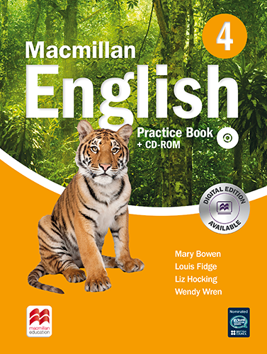 Book cover Macmillan English Practice Book 4